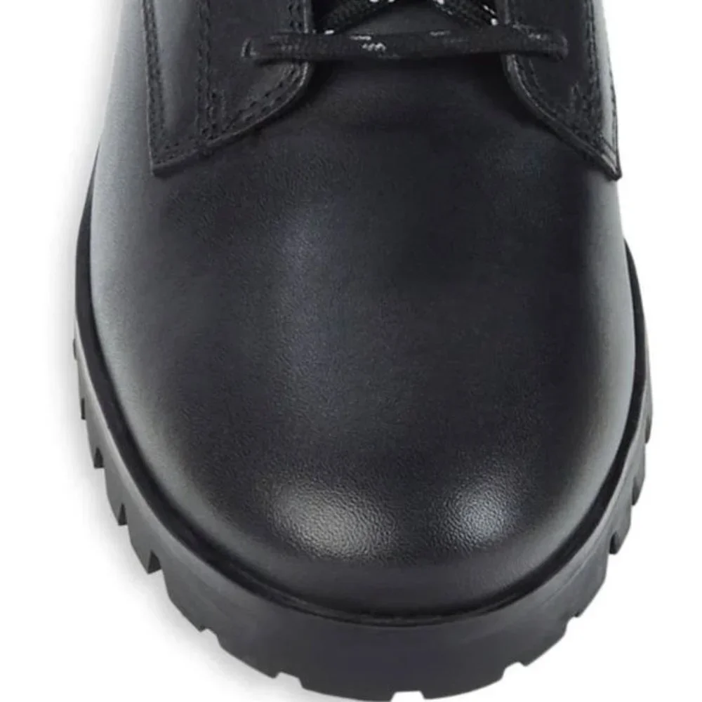 Kate Spade New York Rafferty Faux Fur Trim Combat Boots